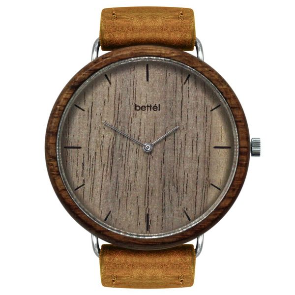 The Albatross Walnut - Tan Strap