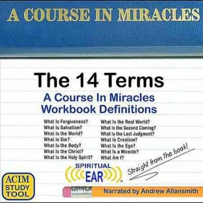 Andrew Allansmith - Course In Miracles Definitions: 14 Ter (CD)