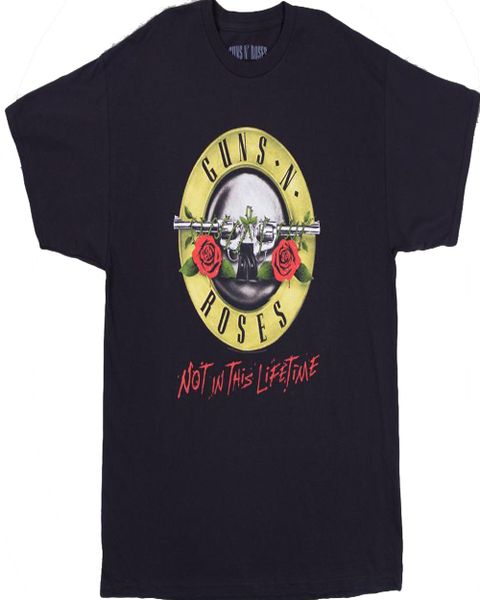 RockTs Guns And Roses Not In this Lifetime T-Shirt