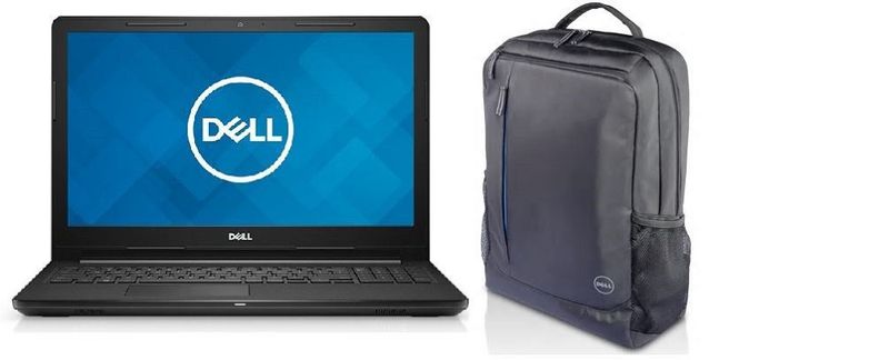 Dell Inspiron 3576 Intel i7 15.6" Notebook Bundle - Black