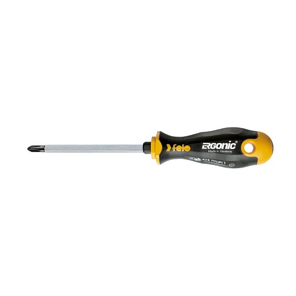 Felo 412 Ph2X100 Screwdriver Ergonic Hex Wrench Grip
