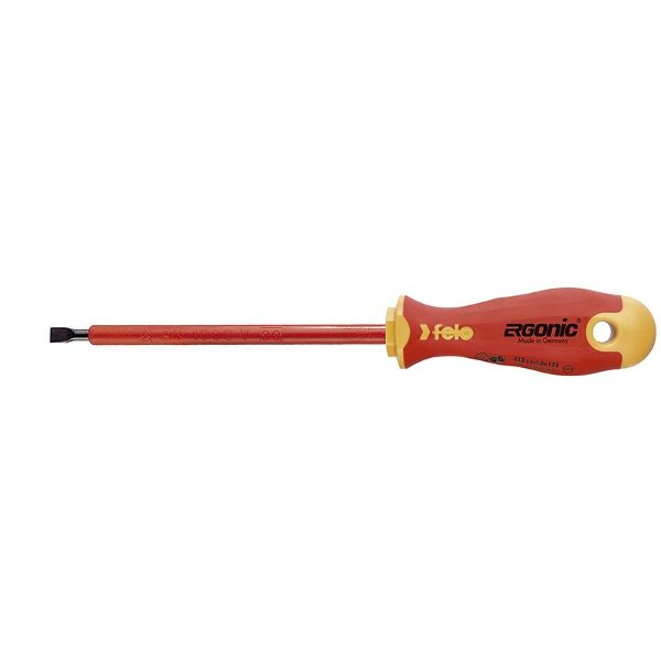 Felo 413 Sl4.5X1.0X125 Screwdriver Ergonic Insulated VDE