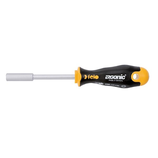 Felo 438 1/4"Fx100 Bit Holder Screwdriver Ergonic