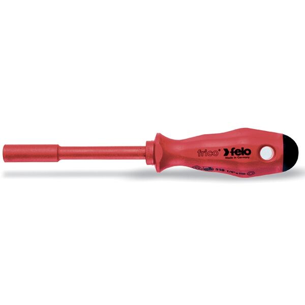 Felo 518 1/4"Fx105 Bit Holder Screwdriver Frico Insulated VDE Magnetic