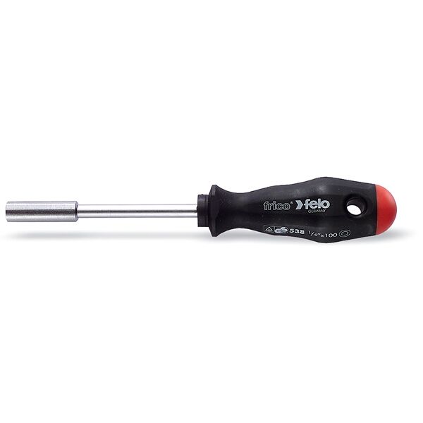 Felo 538 1/4"Fx100 Bit Holder Screwdriver Frico Magnetic