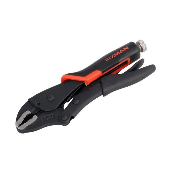 Fixman Curved Jaw Lock Grip Pliers 7"/180mm