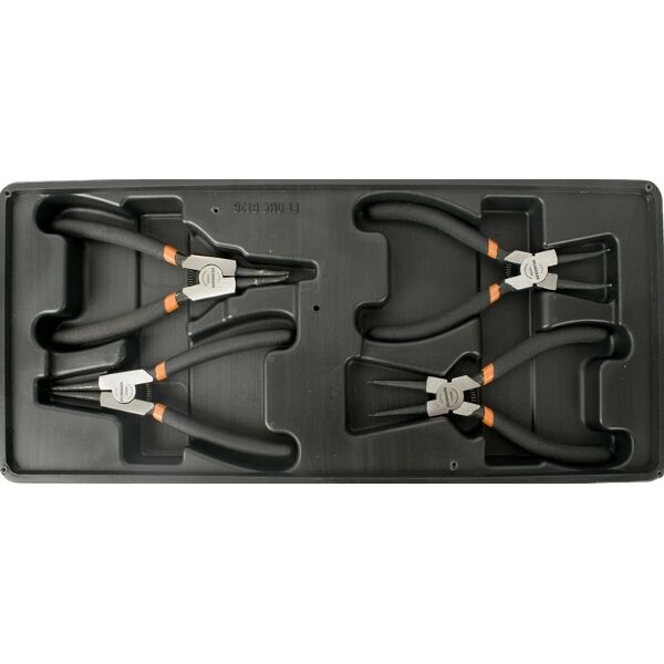 Fixman Tray 4 Piece 6" Internal And External Circlip Pliers