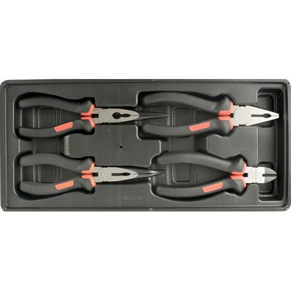 Fixman 4 Piece Plier Set Cp 7" Dcp 6" Lnp 8" Bnp 8