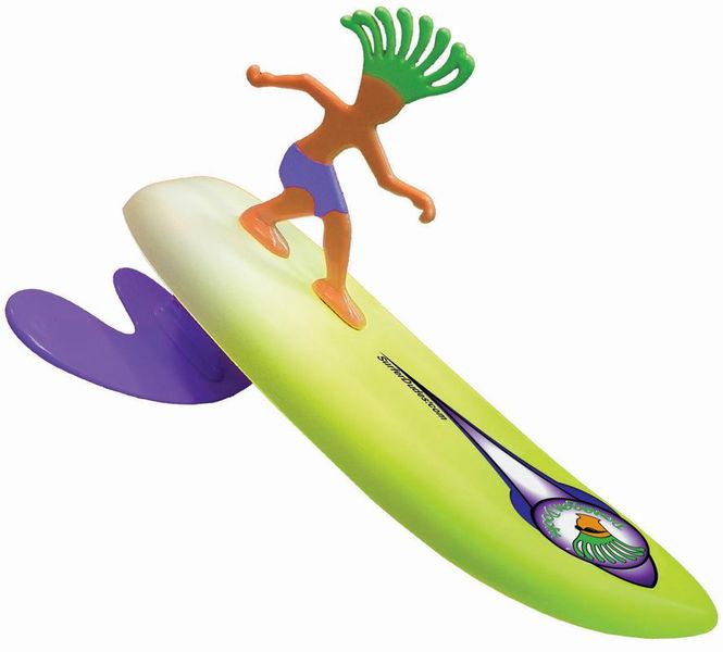 Surfer Dudes Wave Powered - Surfboard Beach Toy Donegan Doolin