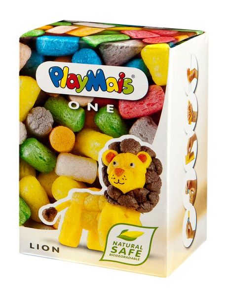 Playmais Classic One Lion - Corn Starch Moldable Pieces