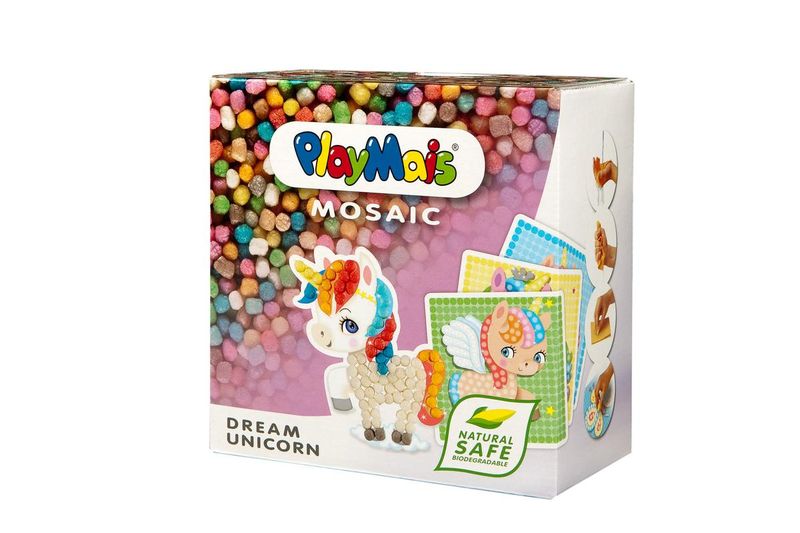 Playmais Mosaic Dream Unicorn - Corn Starch Moldable Pieces