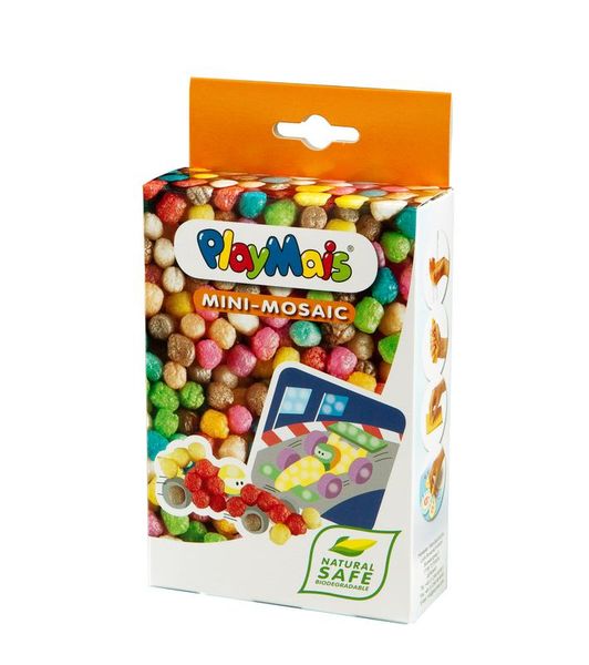 Playmais Mini Mosaic Formula - Corn Starch Moldable Pieces