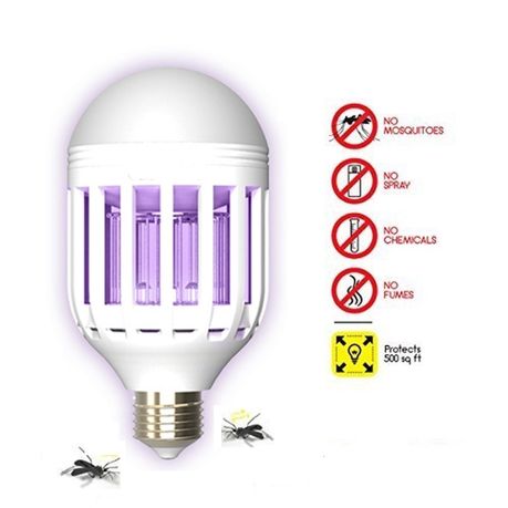 zapplight led light and bug zapper