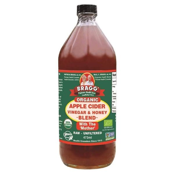 Bragg Organic Apple Cider Vinegar and Honey Blend (Parallel Import)