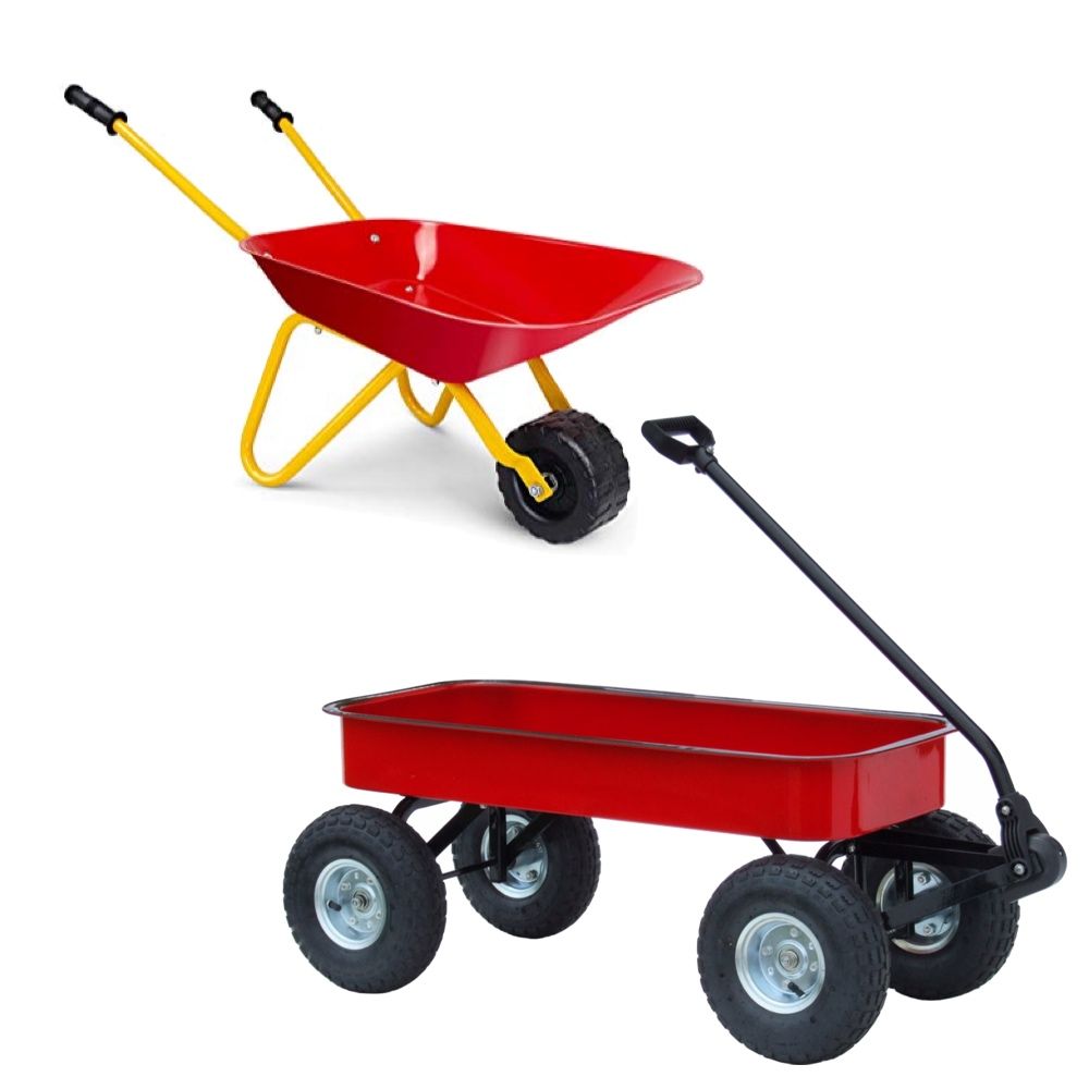 Red Wagon & Kids Wheelbarrow | Shop Today. Get it Tomorrow! | takealot.com