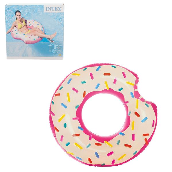 Intex Tube Pink Donut - (107 x 99cm)