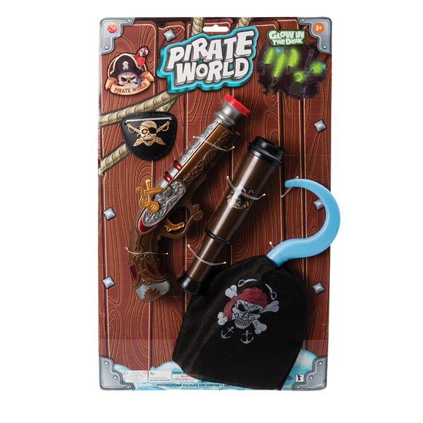 Hand Pirate Gun - Sound &amp; Light /Glow in the Dark