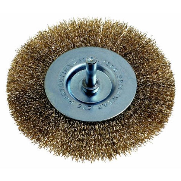 PG Mini Wire Wheel Brush 100mm Dbl.Thi
