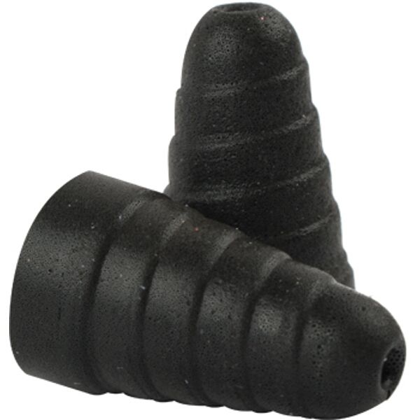 Plugfones Replacement Foam Ear Bud - Black 10 Pack (5 Pairs)