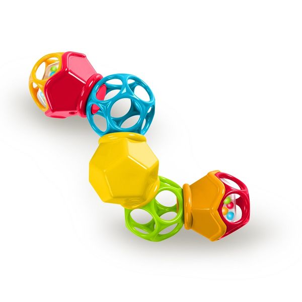 Oball - Clicky Twister Easy Grasp Rattle