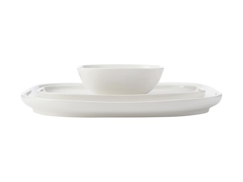 Maxwell &amp; Williams - Square Platter with Rectangular Platter Set - Set of 3