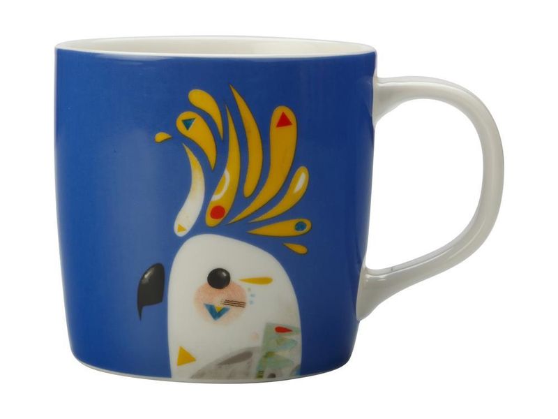 Maxwell &amp; Williams - 375ml Pete Cromer Mug - Cockatoo