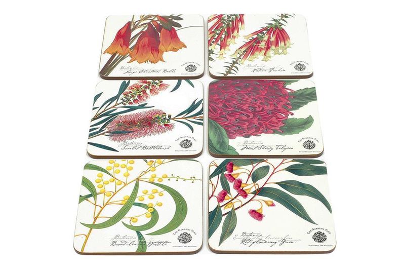 Maxwell &amp; Williams - 10.5cm Royal Botanic Garden Coasters - Set of 6
