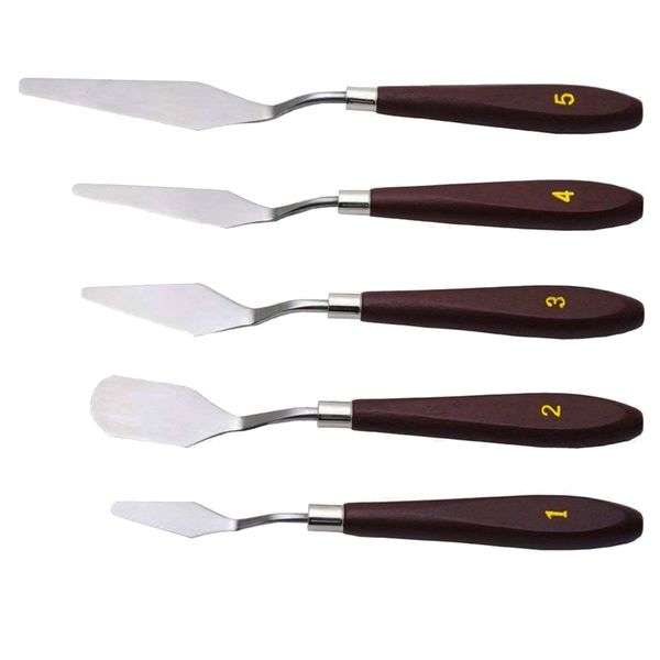Stainless Steel Spatula Palette Knife Set - 5 Piece