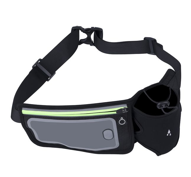 Running Waist Bag with Water Bottle Holder