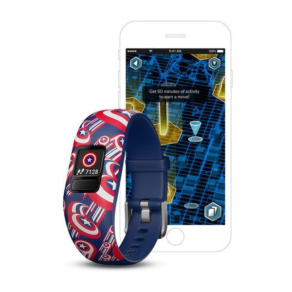 Garmin Vivofit Junior 2 Fitness Tracker (Adjustable) - Marvel Captain America