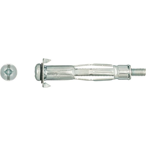 Rawlplug Interset Fixing For Drywall M5X52mm x100 - Box 10mm Drill