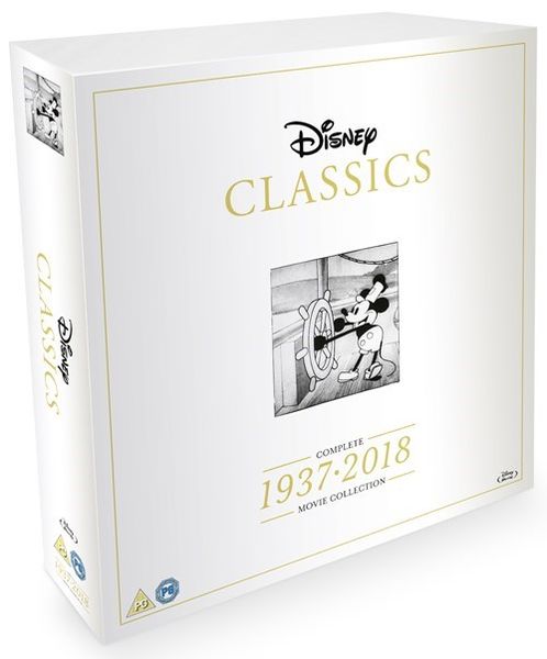 Disney Classics: Complete Movie Collection 1937-2018(Blu-ray)