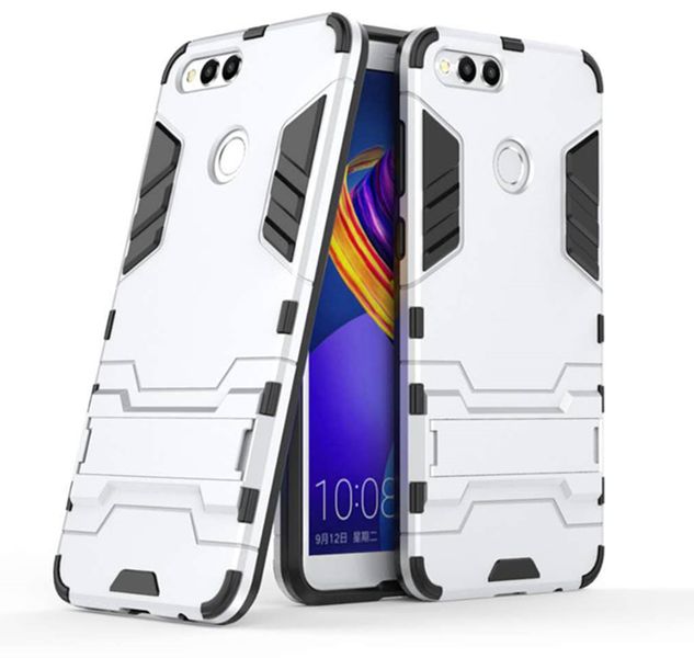2-in-1 Hybrid Dual Shockproof Stand Case for Huawei Mate 20 Pro - Black