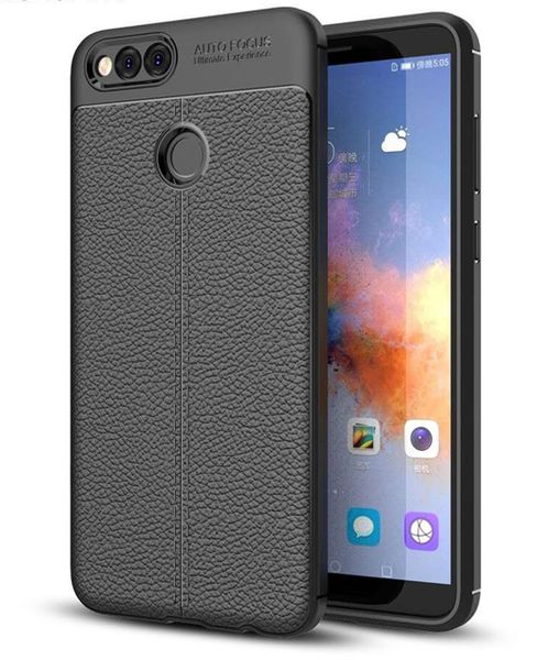 Ventilation Shockproof Case compatible with Huawei Honor 7X Black