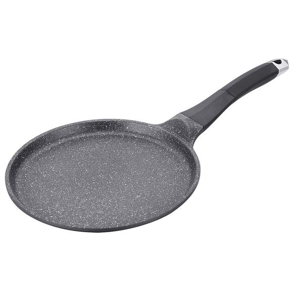 Royalty Line 26cm Marble Coating Pancake Pan - Black