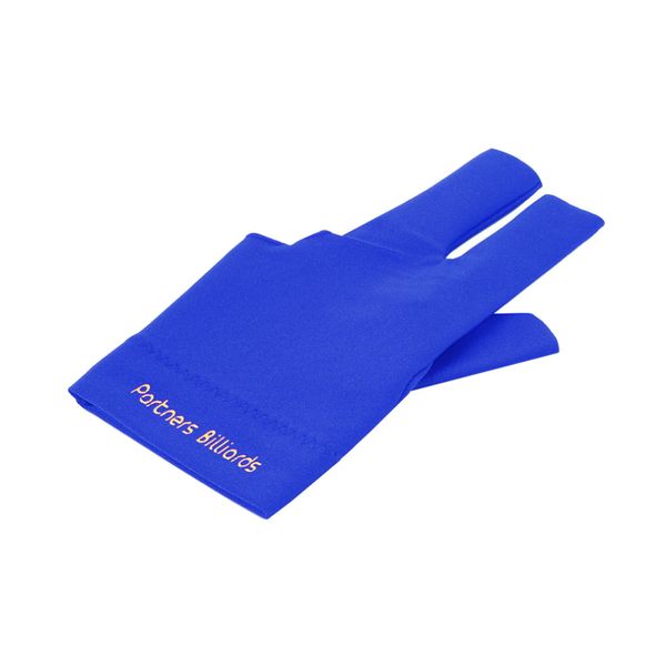 Three Finger Left Hand Spandex Snooker Billiard Cue Glove - Grey