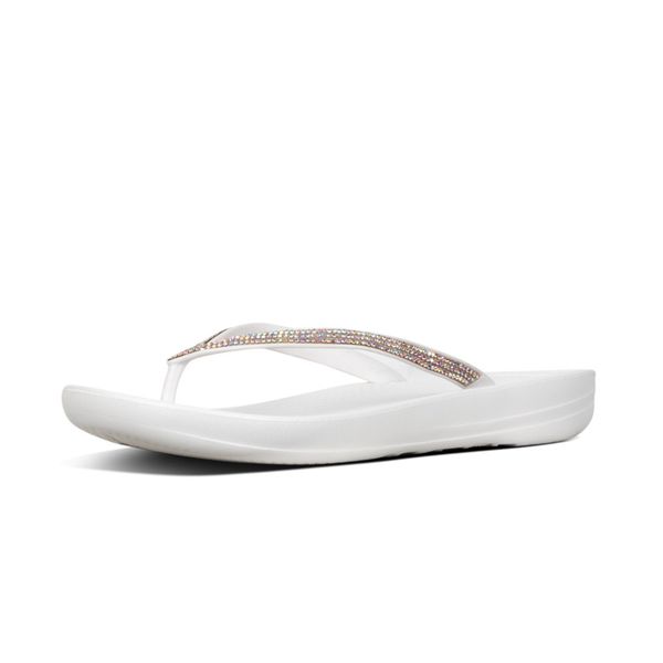 FitFlop iQushion Sparkle - Urban White