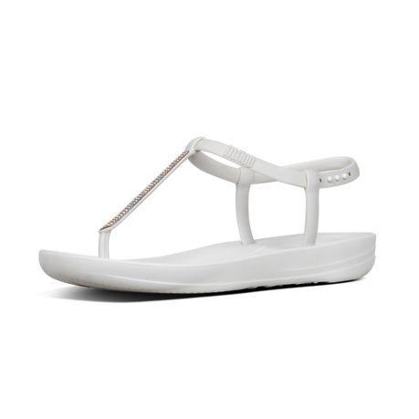 fitflop iqushion sparkle white