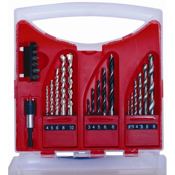 Tork Craft Comb. Drill &amp; S/Driving Set 23 Pieces