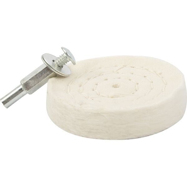 Tork Craft Cotton Buff 75mm x 6mm Shank