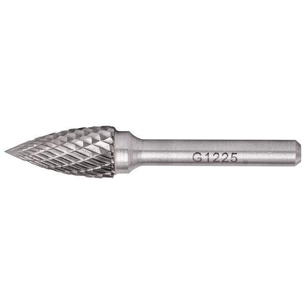 Tork Craft Rotary Burr Tungsten 12x25x6mm Conical Curved