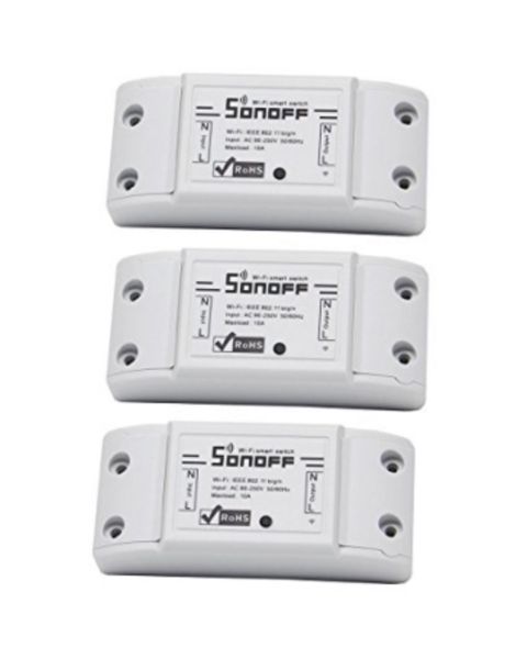 3 Pack Sonoff WIFI Smart Switch
