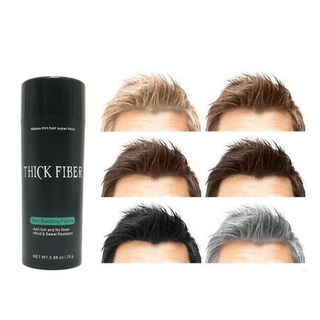 Thick Fiber Hair Building Fibers for Thinning and Fine hair - Medium Brown  | Buy Online in South Africa 