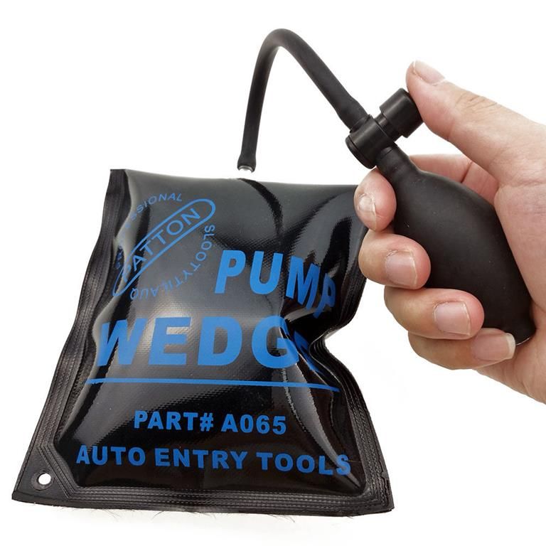 How to Use an Air Wedge Pumps to Open a Vehicle