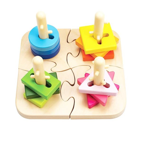 Creative Wooden Peg Puzzle