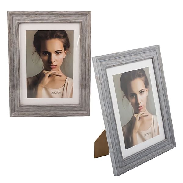 Bulk Pack x 4 Distressed Teal Wooden Picture Frame 20x25