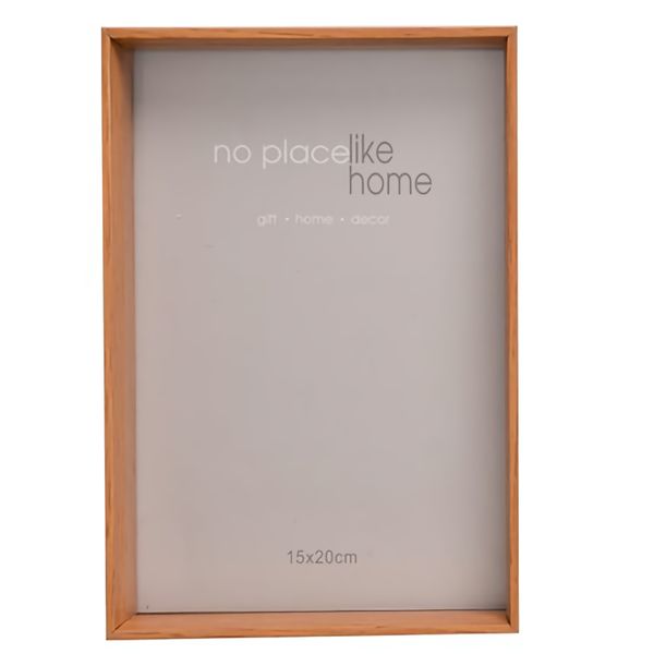 Bulk Pack x 4 Picture-Frame Wooden Photo-Box 15x20cm