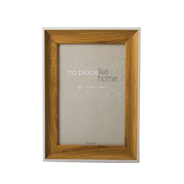 Frame Plastic Brown 2 Tone 13X18Cm image