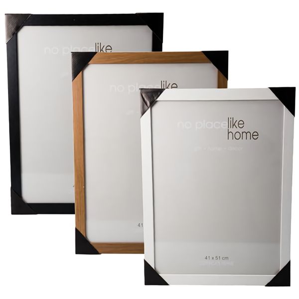 Bulk Pack x 3 Picture-Frame Certificate/Collage Plastic