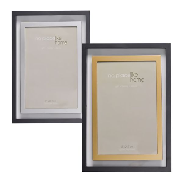 Bulk Pack x 2 Picture-Frame Plastic Certificate